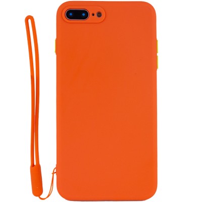 Чехол TPU Square Full Camera для Apple iPhone 7 plus / 8 plus (5.5") Оранжевый Чехол TPU Square Full Camera для Apple iPhone 7 plus / 8 plus (5.5") Оранжевый