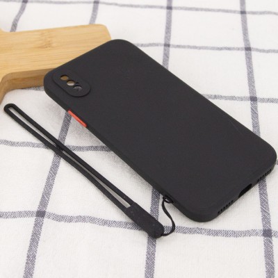 Чехол TPU Square Full Camera для Apple iPhone XS Max (6.5") Черный Чехол TPU Square Full Camera для Apple iPhone XS Max (6.5") Черный