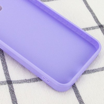 Чехол TPU Square Full Camera для Oppo A15s / A15 Сиреневый