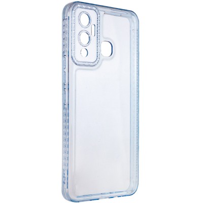 Купити Чехол TPU Starfall Clear для Infinix Hot 12 Play Голубой