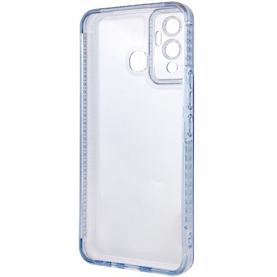 Купити Чехол TPU Starfall Clear для Infinix Hot 12 Play Голубой
