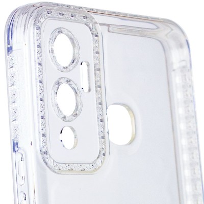 Купити Чехол TPU Starfall Clear для Infinix Hot 12 Play Прозрачный