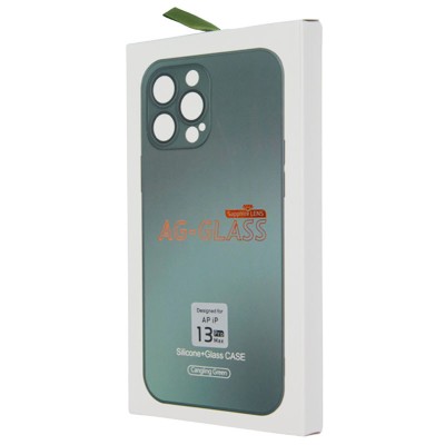Чехол TPU+Glass Sapphire matte case для Apple iPhone 13 Pro Max (6.7") Cangling Green Чехол TPU+Glass Sapphire matte case для Apple iPhone 13 Pro Max (6.7") Cangling Green
