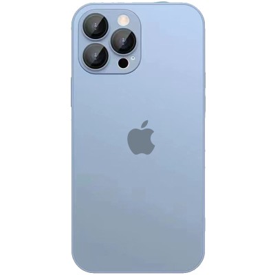 Чехол TPU+Glass Sapphire matte case для Apple iPhone 13 Pro Max (6.7") Sierra Blue Чехол TPU+Glass Sapphire matte case для Apple iPhone 13 Pro Max (6.7") Sierra Blue