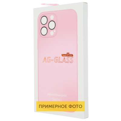 Чехол TPU+Glass Sapphire matte case для Apple iPhone 14 (6.1") Chanel Pink Чехол TPU+Glass Sapphire matte case для Apple iPhone 14 (6.1") Chanel Pink