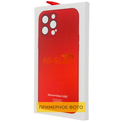 Чехол TPU+Glass Sapphire matte case для Apple iPhone 14 (6.1") Cola Red Чехол TPU+Glass Sapphire matte case для Apple iPhone 14 (6.1") Cola Red