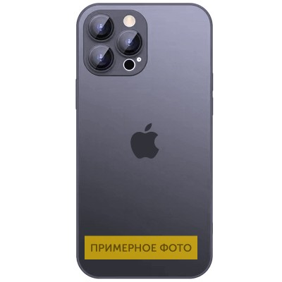 Чехол TPU+Glass Sapphire matte case для Apple iPhone 14 (6.1") Graphite Black Чехол TPU+Glass Sapphire matte case для Apple iPhone 14 (6.1") Graphite Black