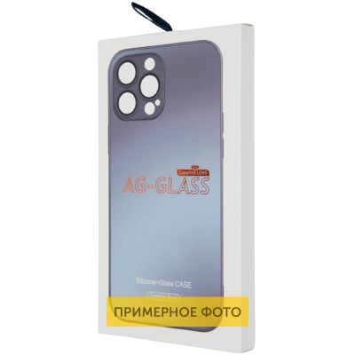 Чехол TPU+Glass Sapphire matte case для Apple iPhone 14 (6.1") Graphite Black Чехол TPU+Glass Sapphire matte case для Apple iPhone 14 (6.1") Graphite Black