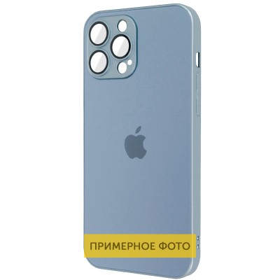 Чехол TPU+Glass Sapphire matte case для Apple iPhone 14 (6.1") Sierra Blue Чехол TPU+Glass Sapphire matte case для Apple iPhone 14 (6.1") Sierra Blue