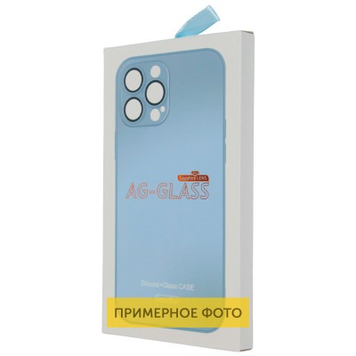 Чехол TPU+Glass Sapphire matte case для Apple iPhone 14 (6.1") Sierra Blue Чехол TPU+Glass Sapphire matte case для Apple iPhone 14 (6.1") Sierra Blue