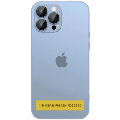 Чехол TPU+Glass Sapphire matte case для Apple iPhone 14 (6.1") Sierra Blue Чехол TPU+Glass Sapphire matte case для Apple iPhone 14 (6.1") Sierra Blue