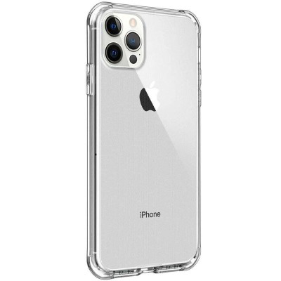 Чехол TPU+PC Full Body с защитой 360 для Apple iPhone 12 Pro / 12 (6.1") Прозрачный Чехол TPU+PC Full Body с защитой 360 для Apple iPhone 12 Pro / 12 (6.1") Прозрачный