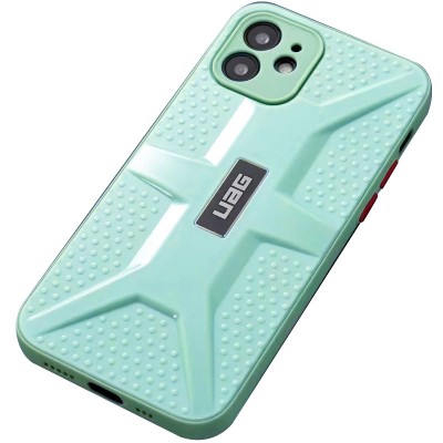 Чехол TPU+PC UAG для Apple iPhone 12 (6.1") Бирюзовый Чехол TPU+PC UAG для Apple iPhone 12 (6.1") Бирюзовый