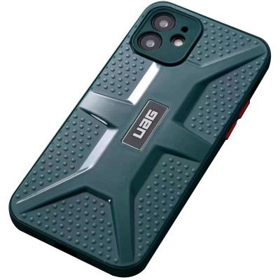 Чехол TPU+PC UAG для Apple iPhone 12 (6.1") Зеленый Чехол TPU+PC UAG для Apple iPhone 12 (6.1") Зеленый