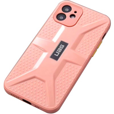 Чехол TPU+PC UAG для Apple iPhone 12 (6.1") Розовый Чехол TPU+PC UAG для Apple iPhone 12 (6.1") Розовый