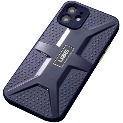 Чехол TPU+PC UAG для Apple iPhone 12 (6.1") Синий Чехол TPU+PC UAG для Apple iPhone 12 (6.1") Синий