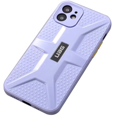 Чехол TPU+PC UAG для Apple iPhone 12 (6.1") Сиреневый Чехол TPU+PC UAG для Apple iPhone 12 (6.1") Сиреневый