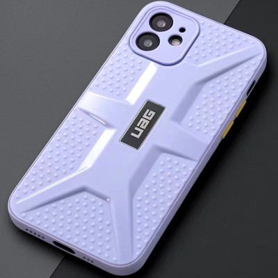 Чехол TPU+PC UAG для Apple iPhone 12 (6.1") Сиреневый Чехол TPU+PC UAG для Apple iPhone 12 (6.1") Сиреневый