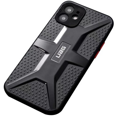 Чехол TPU+PC UAG для Apple iPhone 12 (6.1") Черный Чехол TPU+PC UAG для Apple iPhone 12 (6.1") Черный