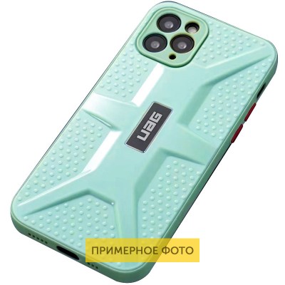 Чехол TPU+PC UAG для Samsung Galaxy M51 Бирюзовый Чехол TPU+PC UAG для Samsung Galaxy M51 Бирюзовый