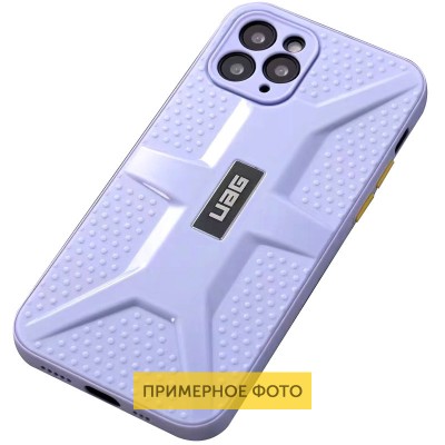 Чехол TPU+PC UAG для Samsung Galaxy M51 Сиреневый Чехол TPU+PC UAG для Samsung Galaxy M51 Сиреневый