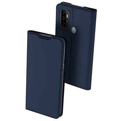 Чехол-книжка Dux Ducis с карманом для визиток для Oppo A53 / A32 / A33 Синий Чехол-книжка Dux Ducis с карманом для визиток для Oppo A53 / A32 / A33 Синий