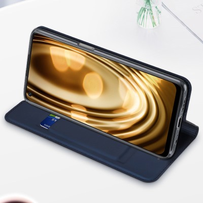 Чехол-книжка Dux Ducis с карманом для визиток для Oppo A53 / A32 / A33 Синий Чехол-книжка Dux Ducis с карманом для визиток для Oppo A53 / A32 / A33 Синий