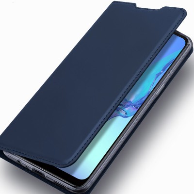Чехол-книжка Dux Ducis с карманом для визиток для Oppo A53 / A32 / A33 Синий Чехол-книжка Dux Ducis с карманом для визиток для Oppo A53 / A32 / A33 Синий