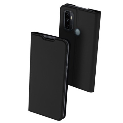 Чехол-книжка Dux Ducis с карманом для визиток для Oppo A53 / A32 / A33 Черный Чехол-книжка Dux Ducis с карманом для визиток для Oppo A53 / A32 / A33 Черный