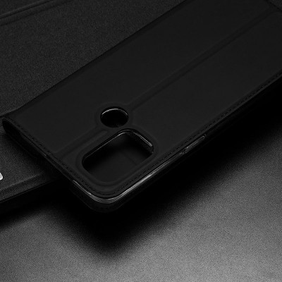 Чехол-книжка Dux Ducis с карманом для визиток для Oppo A53 / A32 / A33 Черный Чехол-книжка Dux Ducis с карманом для визиток для Oppo A53 / A32 / A33 Черный
