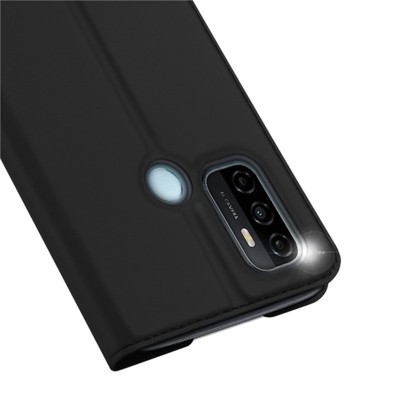 Чехол-книжка Dux Ducis с карманом для визиток для Oppo A53 / A32 / A33 Черный Чехол-книжка Dux Ducis с карманом для визиток для Oppo A53 / A32 / A33 Черный