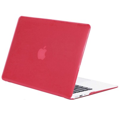 Чехол-накладка Matte Shell для Apple MacBook Pro 16 (2019) (A2141) Красный / Wine red Чехол-накладка Matte Shell для Apple MacBook Pro 16 (2019) (A2141) Красный / Wine red