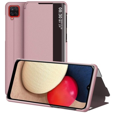Чохол-книжка Smart View Cover для Samsung Galaxy A12 / M12 Розовый Чохол-книжка Smart View Cover для Samsung Galaxy A12 / M12 Розовый