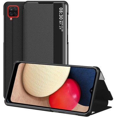Чохол-книжка Smart View Cover для Samsung Galaxy A12 / M12 Черный Чохол-книжка Smart View Cover для Samsung Galaxy A12 / M12 Черный
