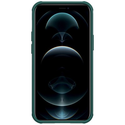 Карбоновая накладка Nillkin Camshield (шторка на камеру) для Apple iPhone 13 (6.1") Зеленый / Dark Green Карбоновая накладка Nillkin Camshield (шторка на камеру) для Apple iPhone 13 (6.1") Зеленый / Dark Green