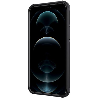 Карбоновая накладка Nillkin Camshield (шторка на камеру) для Apple iPhone 13 (6.1") Черный / Black Карбоновая накладка Nillkin Camshield (шторка на камеру) для Apple iPhone 13 (6.1") Черный / Black
