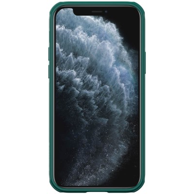 Карбоновая накладка Nillkin Camshield (шторка на камеру) для Apple iPhone 13 Pro Max (6.7") Зеленый / Dark Green Карбоновая накладка Nillkin Camshield (шторка на камеру) для Apple iPhone 13 Pro Max (6.7") Зеленый / Dark Green