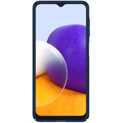 Карбоновая накладка Nillkin Camshield (шторка на камеру) для Samsung Galaxy A22 4G / M32 Синий / Blue Карбоновая накладка Nillkin Camshield (шторка на камеру) для Samsung Galaxy A22 4G / M32 Синий / Blue