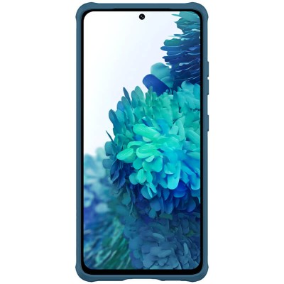 Карбоновая накладка Nillkin Camshield (шторка на камеру) для Samsung Galaxy S21 Ultra Синий / Blue Карбоновая накладка Nillkin Camshield (шторка на камеру) для Samsung Galaxy S21 Ultra Синий / Blue
