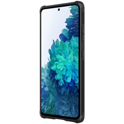 Карбоновая накладка Nillkin Camshield (шторка на камеру) для Samsung Galaxy S21 Ultra Черный / Black Карбоновая накладка Nillkin Camshield (шторка на камеру) для Samsung Galaxy S21 Ultra Черный / Black