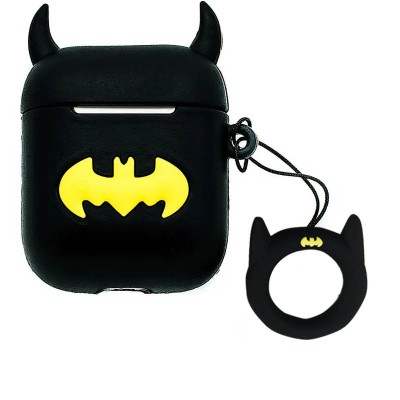 Купити Силиконовый футляр Marvel & DC series для наушников AirPods 1/2 + кольцо Batman New 1 Купити Силиконовый футляр Marvel & DC series для наушников AirPods 1/2 + кольцо Batman New 1