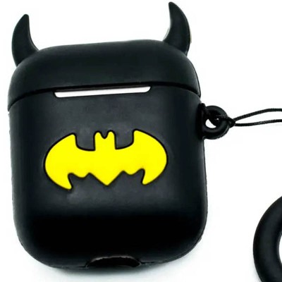 Купити Силиконовый футляр Marvel & DC series для наушников AirPods 1/2 + кольцо Batman New 1 Купити Силиконовый футляр Marvel & DC series для наушников AirPods 1/2 + кольцо Batman New 1