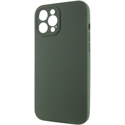 Купити Чехол Silicone Case Full Camera Protective (AA) NO LOGO для Apple iPhone 12 Pro Max (6.7") Зеленый / Cyprus Green