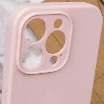 Купити Чехол Silicone Case Full Camera Protective (AA) NO LOGO для Apple iPhone 14 Pro (6.1") Розовый / Chalk Pink Купити Чехол Silicone Case Full Camera Protective (AA) NO LOGO для Apple iPhone 14 Pro (6.1") Розовый / Chalk Pink