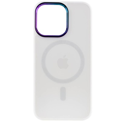 Купити Чехол TPU+Glass Sapphire Mag Evo case для Apple iPhone 13 Pro (6.1") White Купити Чехол TPU+Glass Sapphire Mag Evo case для Apple iPhone 13 Pro (6.1") White