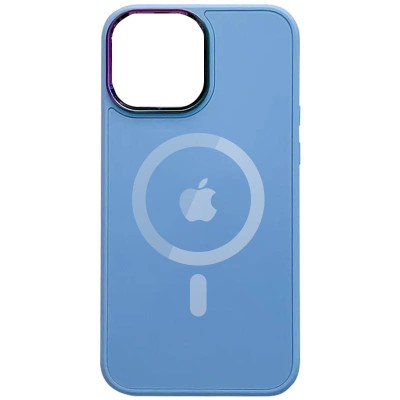 Купити Чехол TPU+Glass Sapphire Mag Evo case для Apple iPhone 13 Pro Max (6.7") Lilac Blue Купити Чехол TPU+Glass Sapphire Mag Evo case для Apple iPhone 13 Pro Max (6.7") Lilac Blue