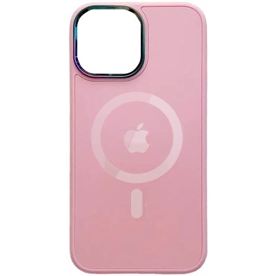 Купити Чехол TPU+Glass Sapphire Mag Evo case для Apple iPhone 13 Pro Max (6.7") Sand Pink Купити Чехол TPU+Glass Sapphire Mag Evo case для Apple iPhone 13 Pro Max (6.7") Sand Pink
