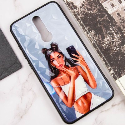 TPU+PC чехол Prisma Ladies для Xiaomi Redmi 8 Black in White