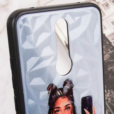 TPU+PC чехол Prisma Ladies для Xiaomi Redmi 8 Black in White