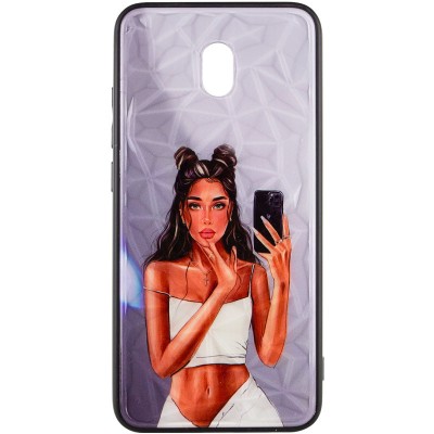 TPU+PC чехол Prisma Ladies для Xiaomi Redmi 8a Black in White TPU+PC чехол Prisma Ladies для Xiaomi Redmi 8a Black in White